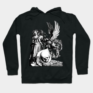 Coat of Arms with a Skull - Albrecht Dürer Hoodie